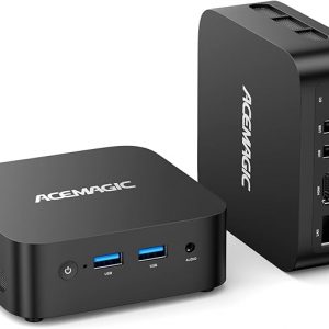 ACEMAGICIAN Vista Mini V1 Mini PC,Ιntel Alder Lake-N97(jusqu’à 3,6 GHz),16Go DDR4 1To SSD, Шin11 Pro Micro Ordinateur de Bureau | HDMI + DP | USB3.2