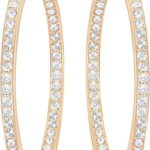 Swarovski Sommerset Collection Hoop Earrings