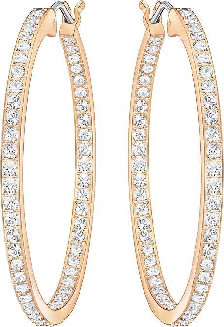 Swarovski Sommerset Collection Hoop Earrings