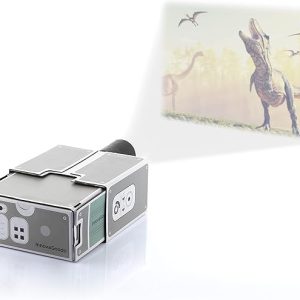 InnovaGoods® Projet Vintage pour Smartphones Lumitor, Amusant et Original, Parfait pour Visionner des Photos et des Vidéos sur Le Mur, Agrandit l’image jusqu’à 8 Fois