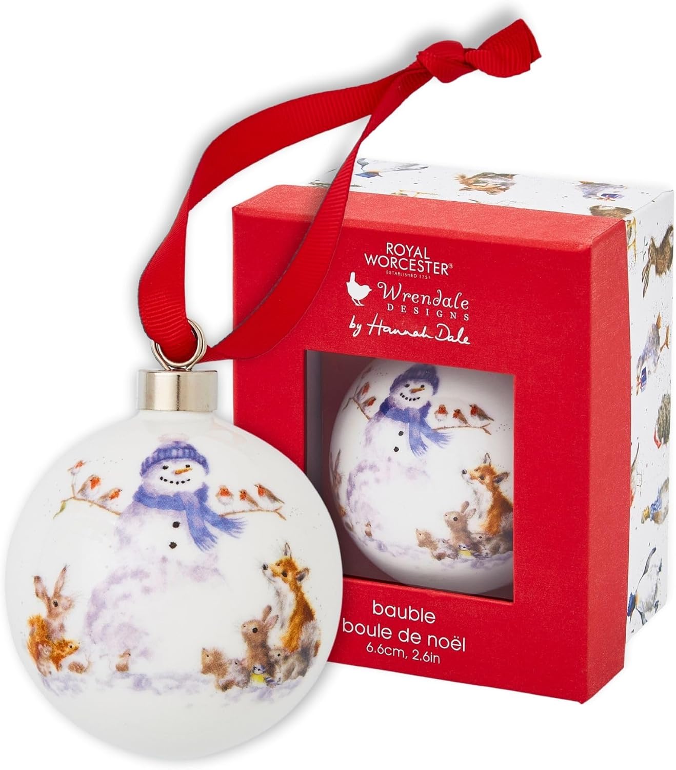 Portmeirion Home & Gifts boules de Noël Multicolore