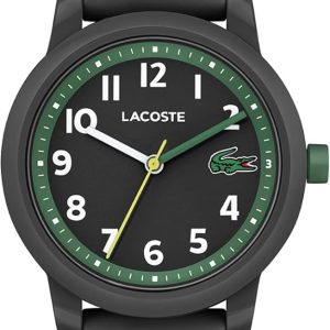 Lacoste Montre à Mouvement à Quartz Trois Aiguilles pour Enfants Collection LACOSTE.12.12 Kids avec Bracelet en Silicone
