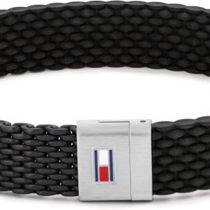 Tommy Hilfiger Jewelry Bracelet pour Homme en Silicone en noir ou bleu