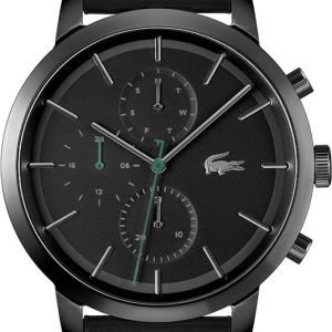 Lacoste Montre Analogique Multifunction à Quartz pour Homme Collection Replay avec Bracelet en Acier Inoxydable ou Cuir