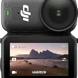 DJI Osmo Nano Bundle Standard (64 Go) – Petite caméra vlog 4K/60 IPS avec capteur 1/1,3″, vidéo FOV Large 143°, 200 Min d&rsquo;enregistrement, caméra POV magnétique 4K pour Le Sport, Le vlog