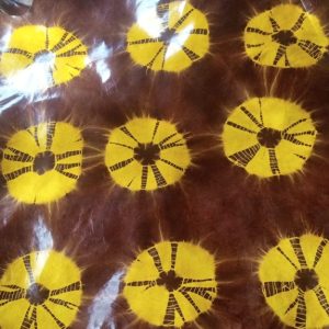 Peau en cuir couleur bariolé