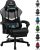 LUCKRACER Chaise de Gaming avec Repose-Pieds, Ergonomique, avec Coussin Lombaire réglable, Oreiller, Chaise de Jeu, Chaise Gamer réglable en Hauteur, Charge maximale de 150 kg