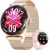 Hwagol Montre intelligente pour femme 1,43″ HD avec appel Bluetooth, 100 modes sportifs, pulsomètre, SpO2, sommeil