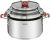 Tefal Origins Batterie de cuisine 8 pièces, 3 casseroles 16/18/20 cm, 2 poêles 20/24 cm, 3 couvercles verre, Non induction, Revêtement antiadhésif, Thermo-signal B461S546