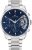 Tommy Hilfiger Montre Analogique Multifunction à Quartz pour homme avec Bracelet milanais en acier inoxydable et en piel